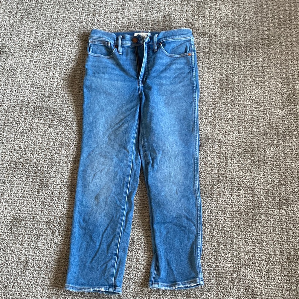 Madwell Stovepipe jeans size 26P